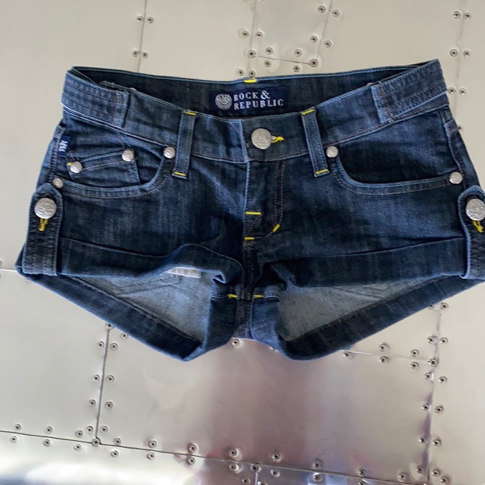Rock & Republic Jean Shorts, Size 24